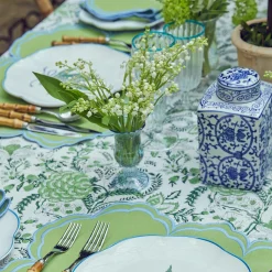 Small Blue Fluted Vase (Set Of 3)