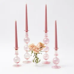Small Camille Peony Candle Holder (Pair)