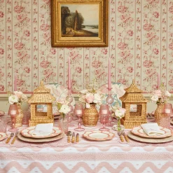 Small Camille Peony Candle Holder (Pair)