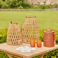 Small Rattan Lantern