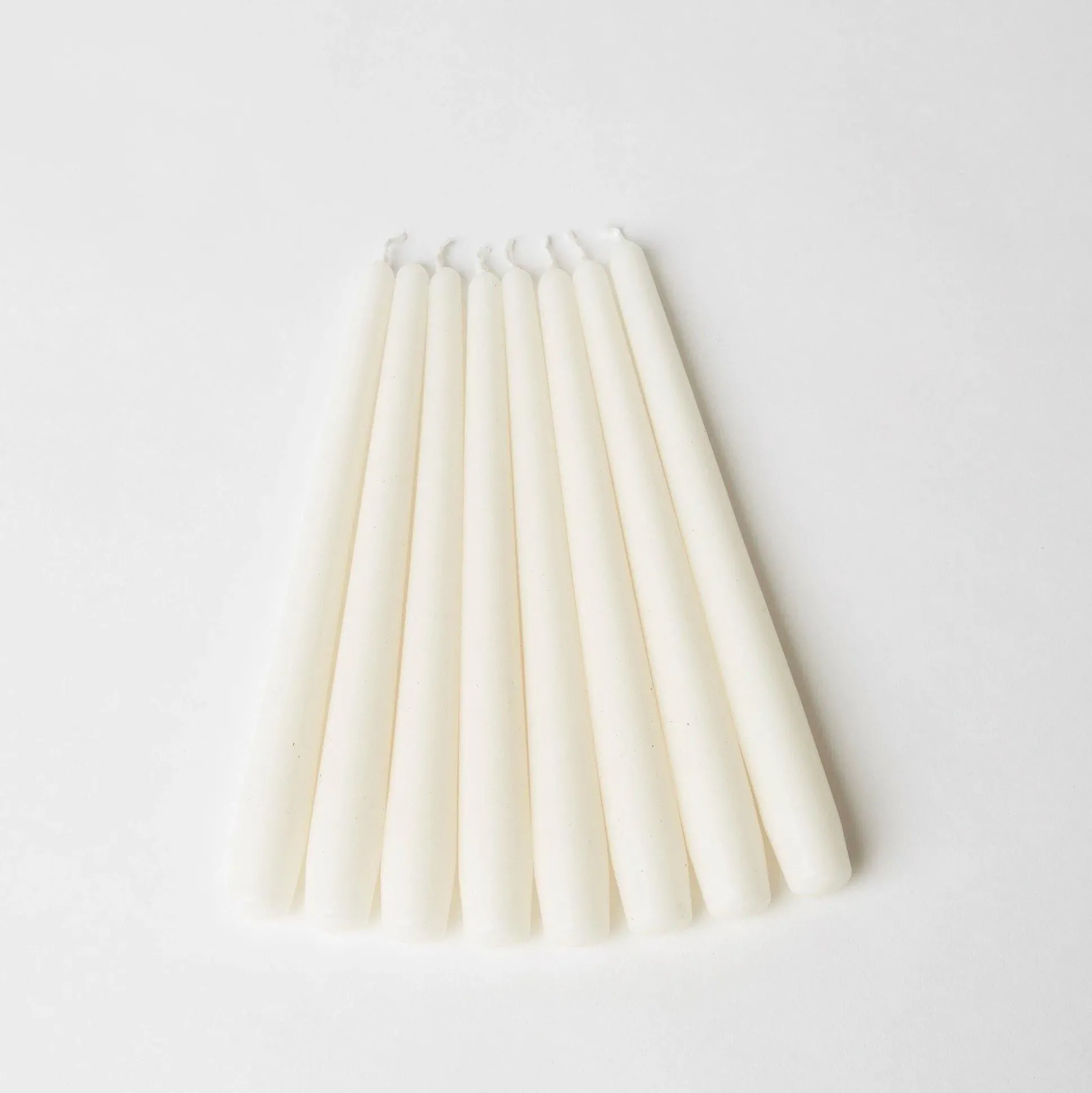 Snow White Candles (Set Of 8)