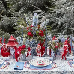 Snow White Velvet Napkin Bows (Set Of 4)