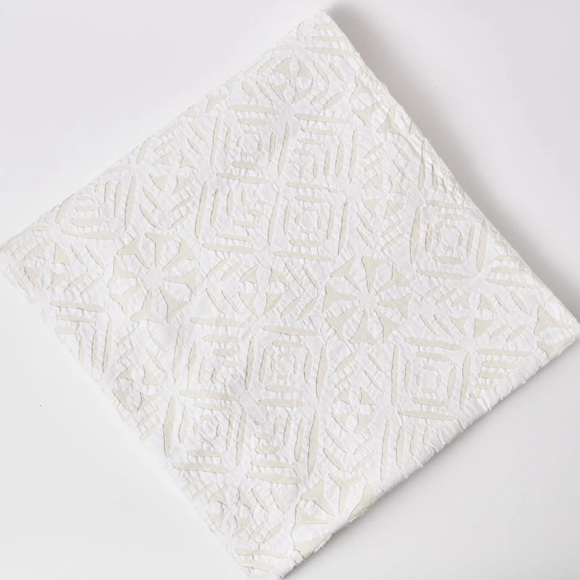 Snowflake Applique Tablecloth