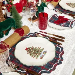 Snowflake Applique Tablecloth