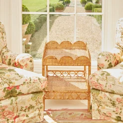 Sophia Rattan Side Table