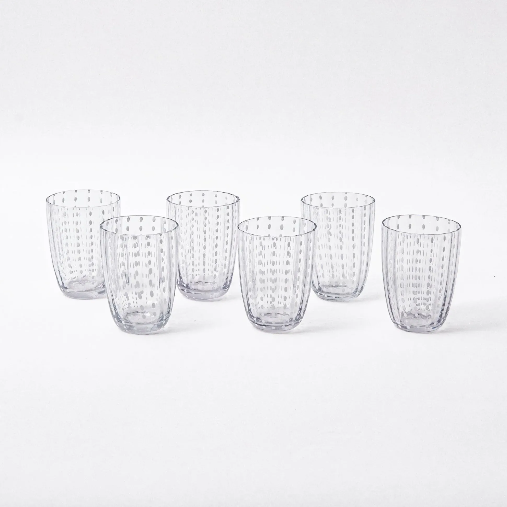 Speckle Water Glasses (Set Of 6)