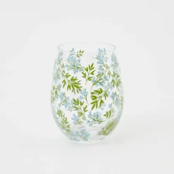 Spring Floral Glasses (Set Of 4)