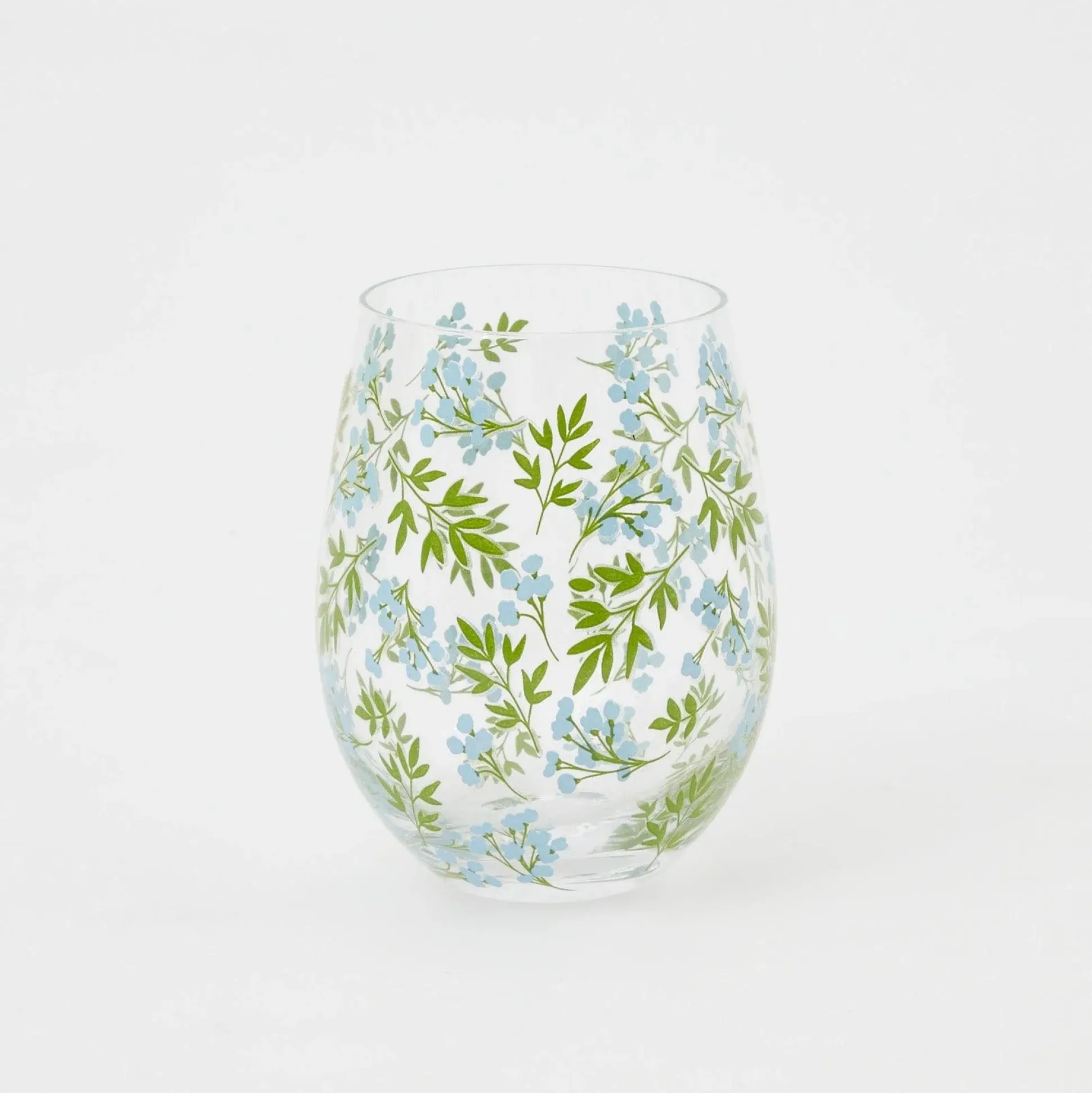 Spring Floral Glasses (Set Of 4)