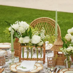 Spring Green Candles (Set Of 8)