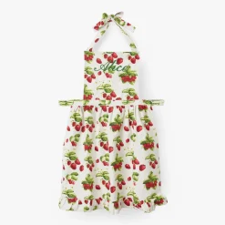 Strawberry Frilled Apron