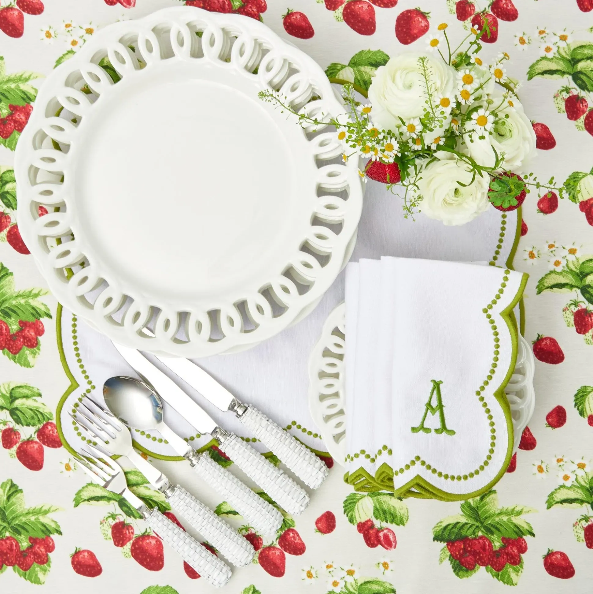 Strawberry Tablecloth