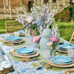 Sylvie Green Embroidered Napkins (Set Of 4)