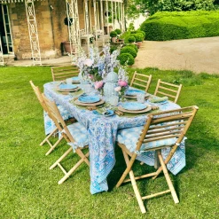 Sylvie Green Embroidered Placemats & Napkins (Set Of 4)