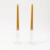 Tall Lace Edge Candle Holders (Pair)