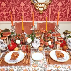 Tall Mercury Glass Candle Holder Trio