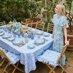 Three Piece Chinoiserie Vase