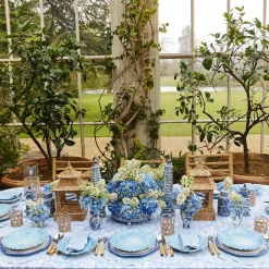 Three Piece Chinoiserie Vase