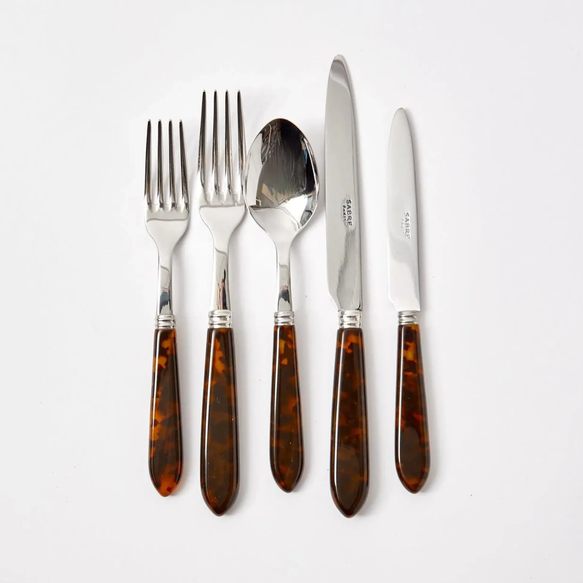 Tortoiseshell Cutlery (5 Piece)