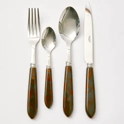 Tortoiseshell Cutlery Set (4 Piece)
