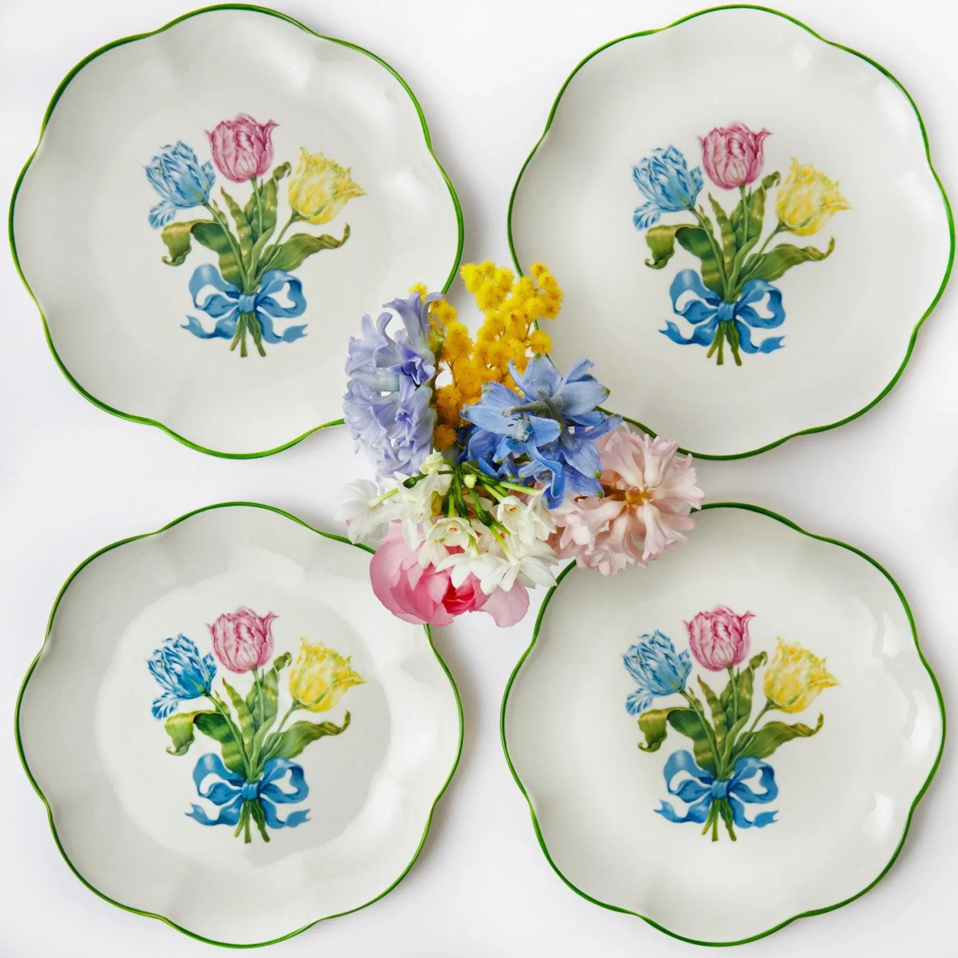 Tulip Starter Plate (Set Of 4)