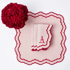 Valerie Pink Napkins (Set Of 4)