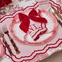 Valerie Pink Napkins (Set Of 4)