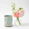 Velvet Oak Tole Candle Pot
