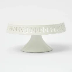 White Lace Cake Stand