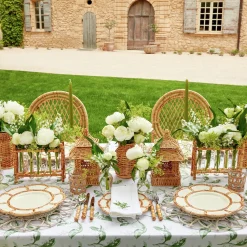 White Lily Of The Valley Tablecloth