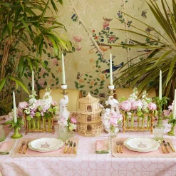 White Parrot Candle Holder (Pair)