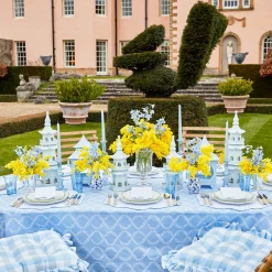 White Porcelain Pagoda Decoration Set