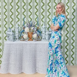 White Porcelain Pagodas (Pair)