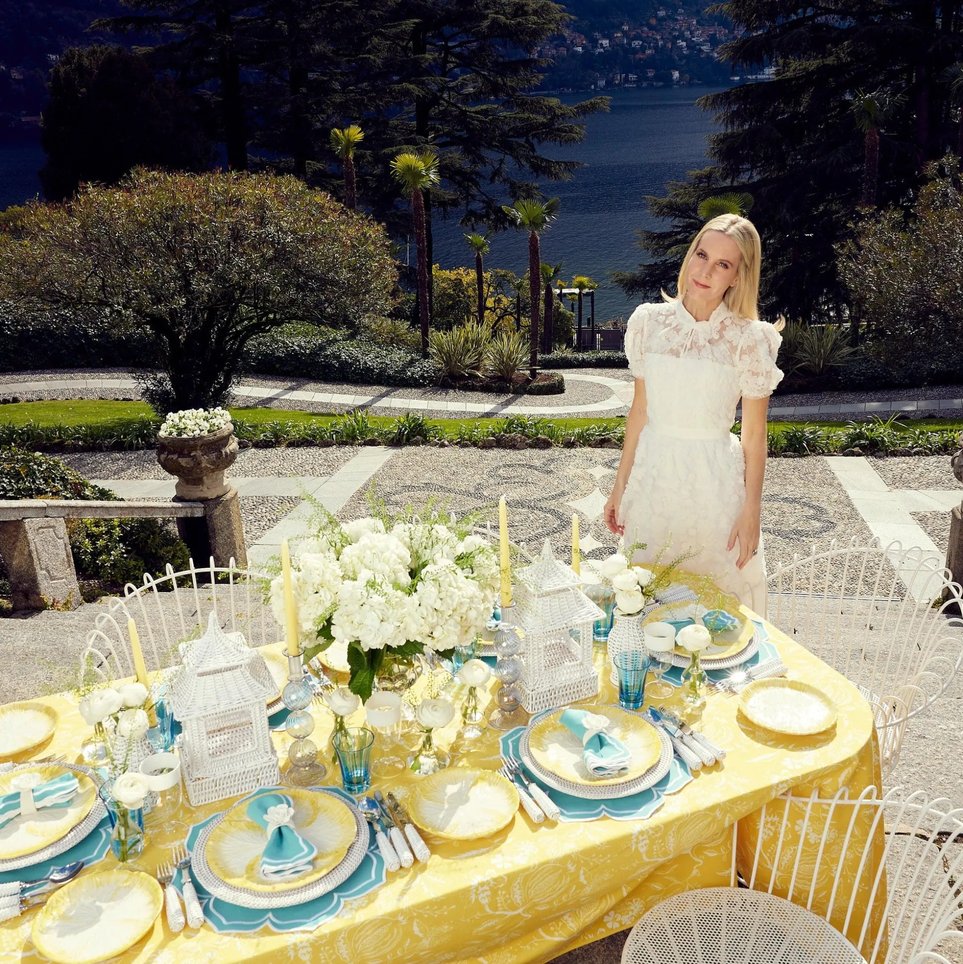 White Rattan Cutlery (5 Piece)