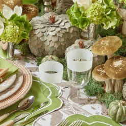 White Ribbon Water Glasses (Set Of 4)