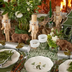 White Ribbon Water Glasses (Set Of 4)