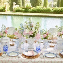 White Seagrass Lampshade