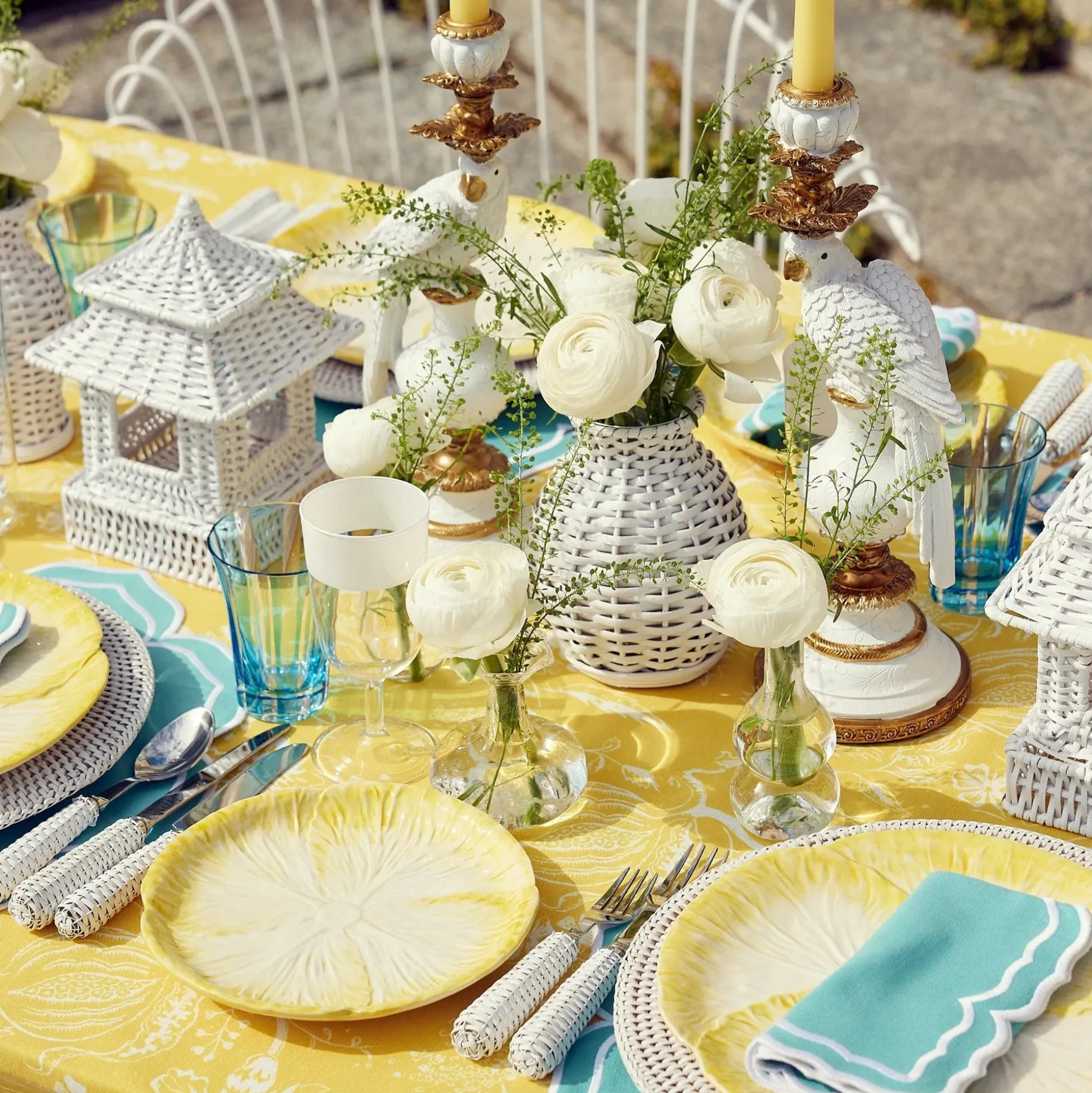 Yellow Capri Lettuce Starter Plate