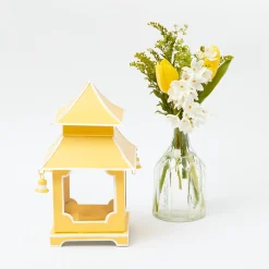 Yellow Pagoda Lantern Set